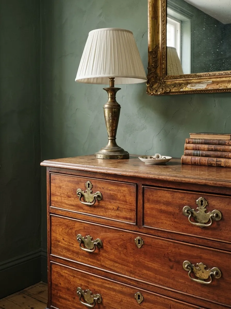 One Genuinely Old Piece Changes Everything in Traditional Living Room Decor