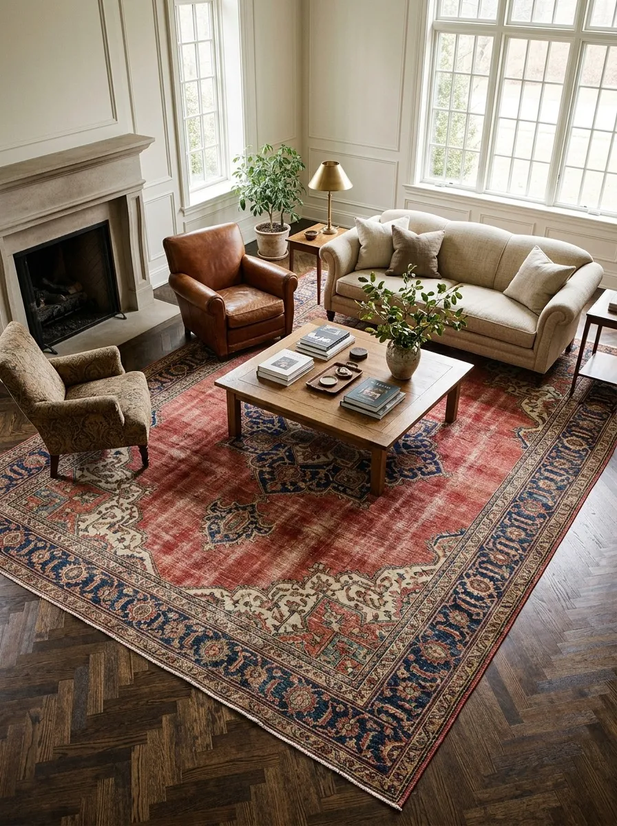 Persian, Oriental, and the Pattern Families That Belong Under Traditional Living Room Furniture