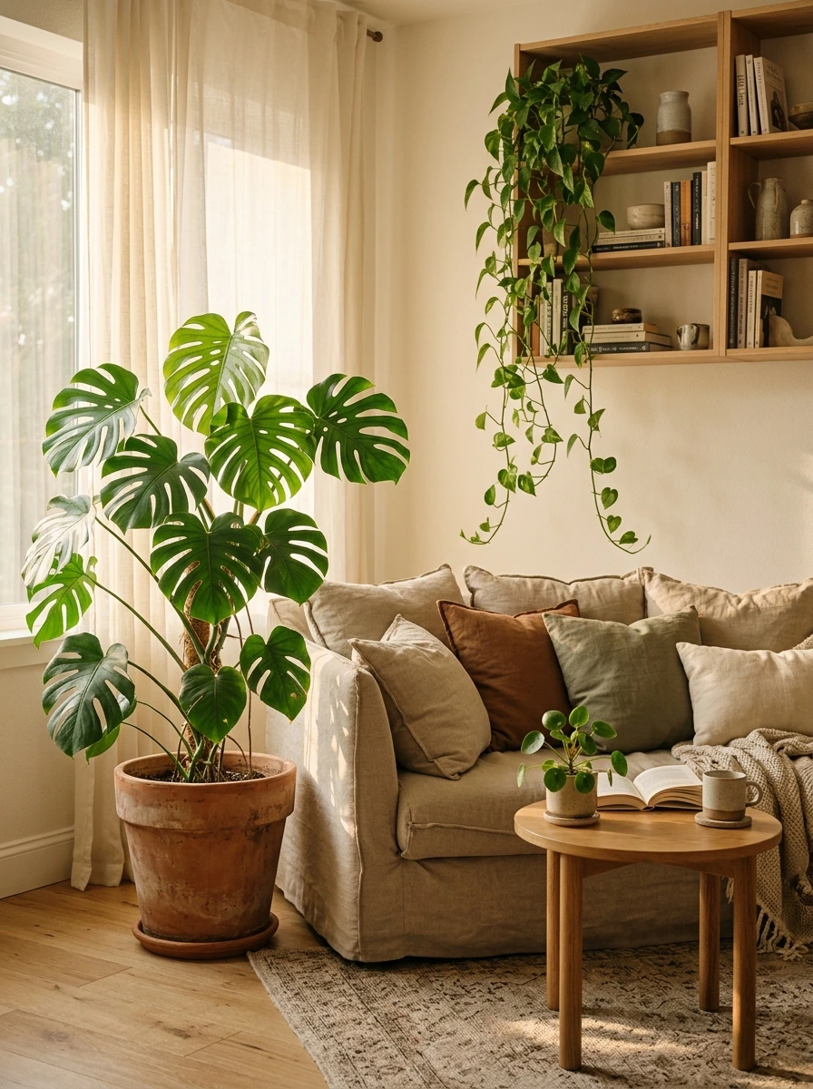 Plants Do More for a Living Room Than Most Decor, If You Place Them Well
