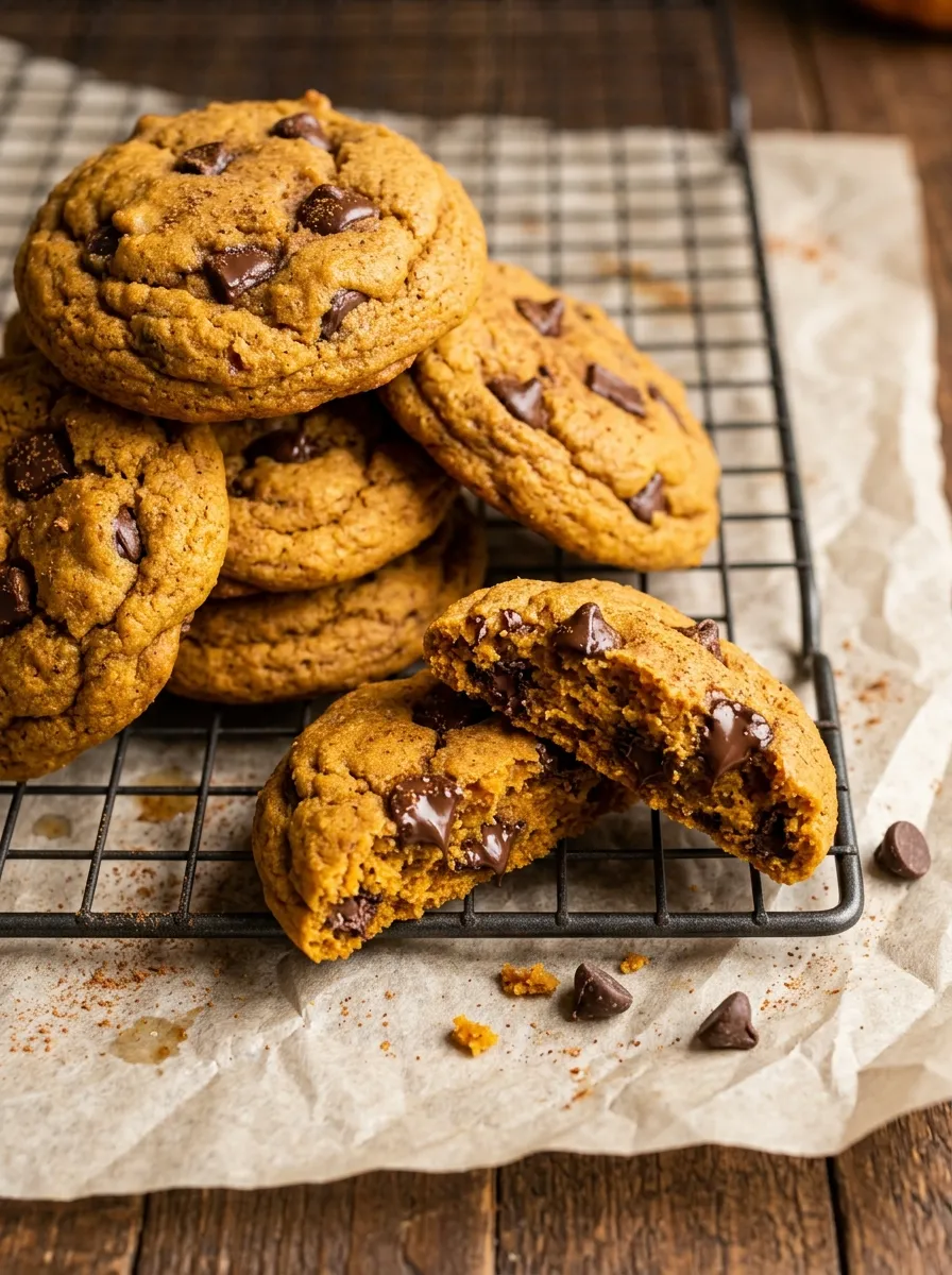 Pumpkin Chocolate Chip Cookies, Tested