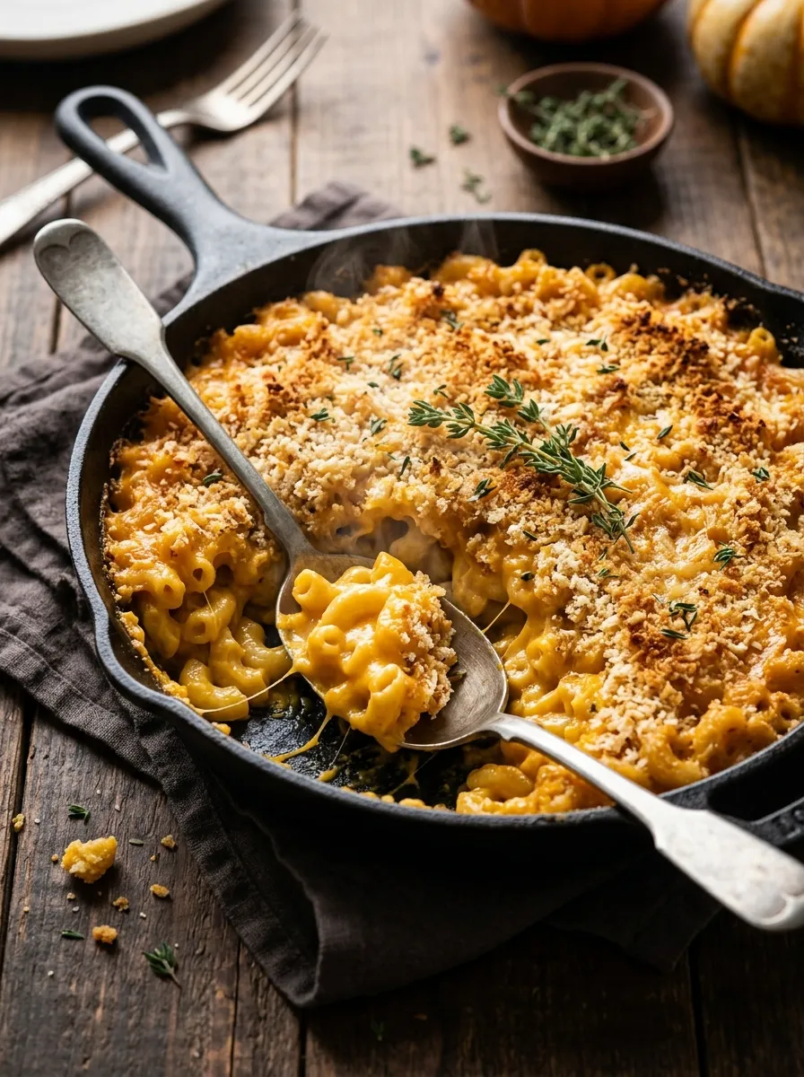 Pumpkin Mac and Cheese