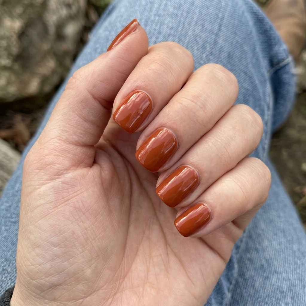 Rust Nails: Fall’s Best Shade