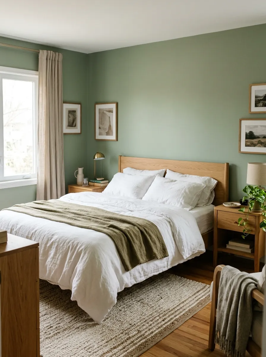 Sage Green for Calm Couples