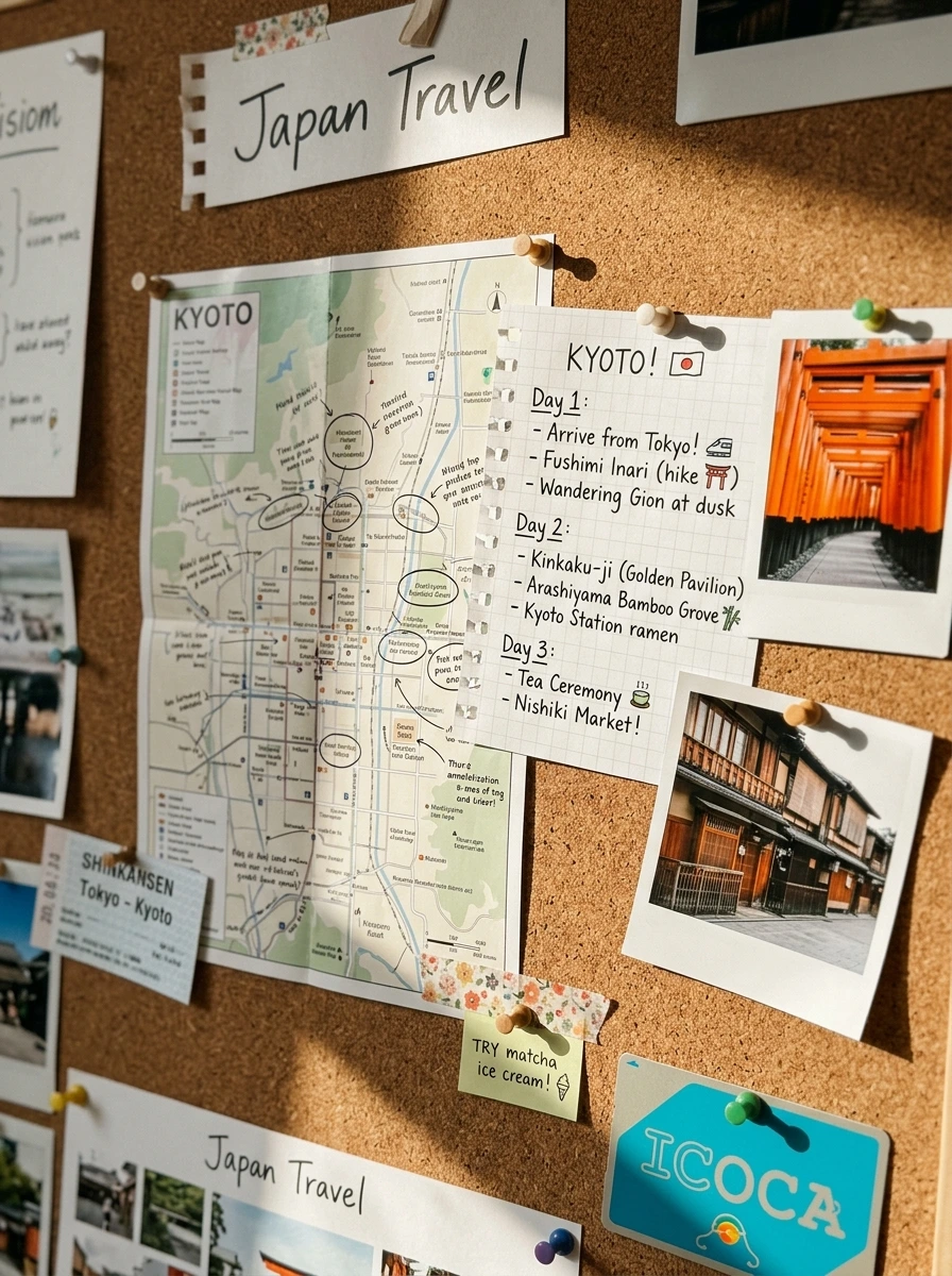 Specific Destinations Beat Generic Wanderlust on a Travel Vision Board