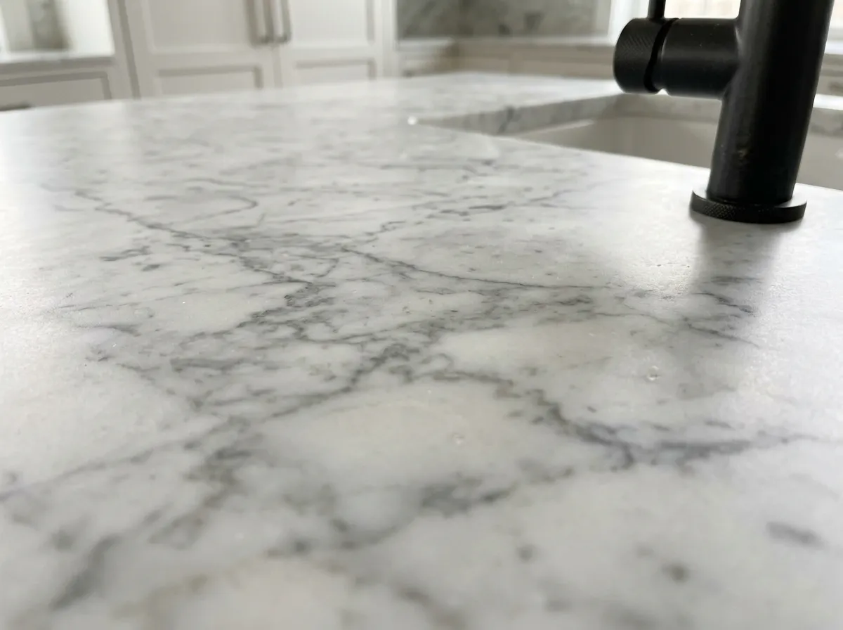 Specifying a White Marble Countertop