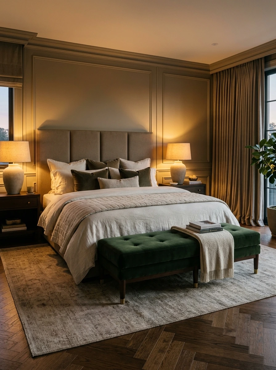 The Bench at the Foot of the Bed Does More Than Hold Your Shoes