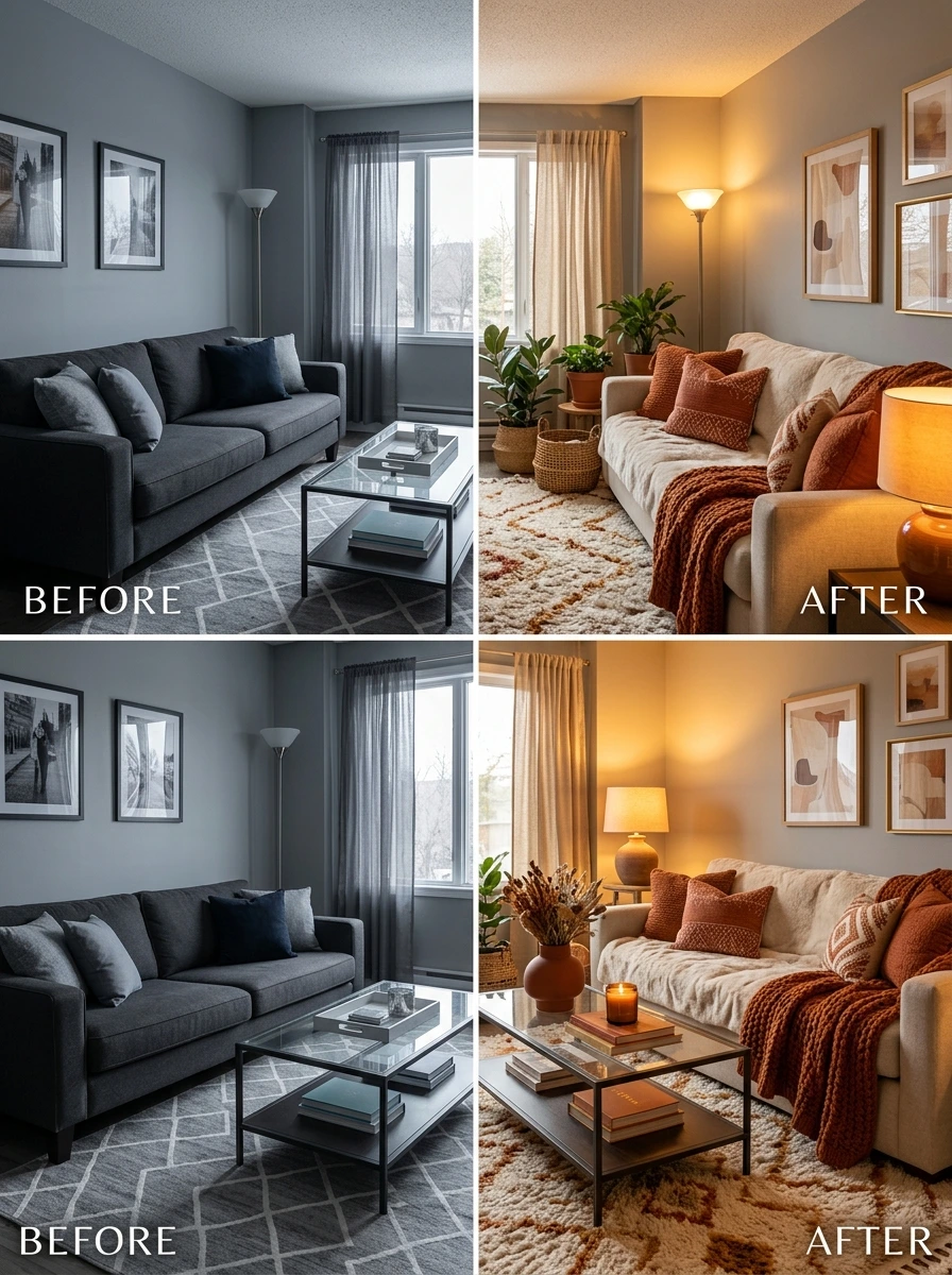 The Cold Living Room Rescue: What to Change First When the Palette Works Against You