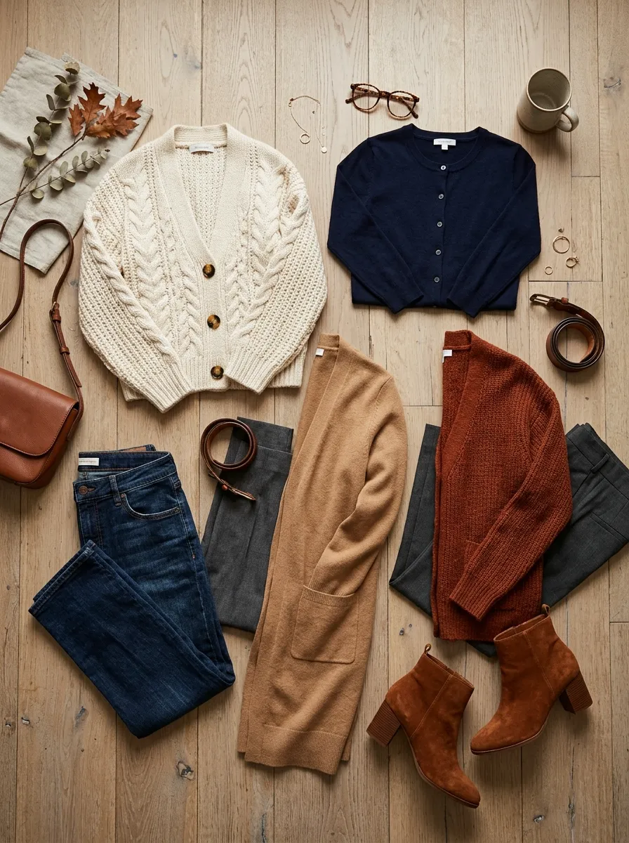 The Complete Cardigan Wardrobe Edit