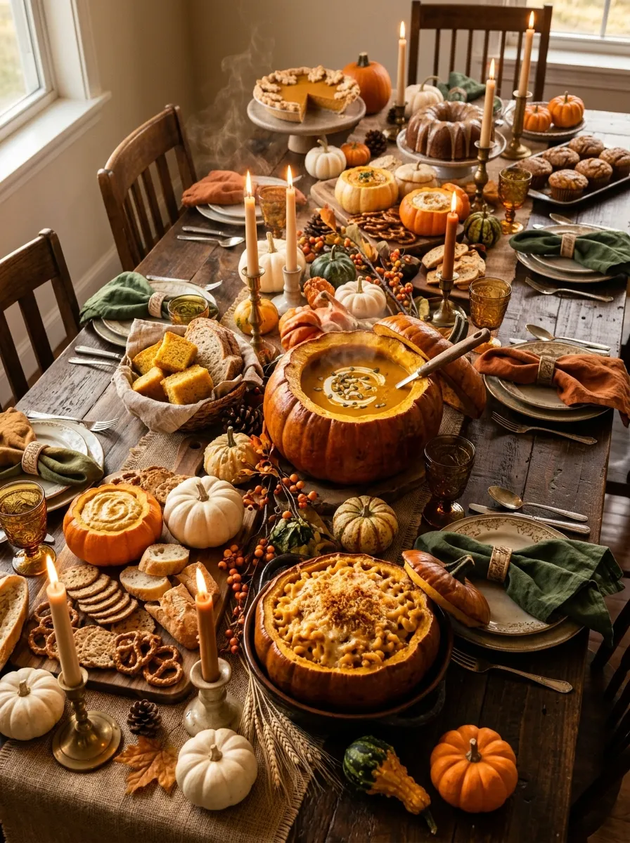 The Complete Pumpkin Fall Spread