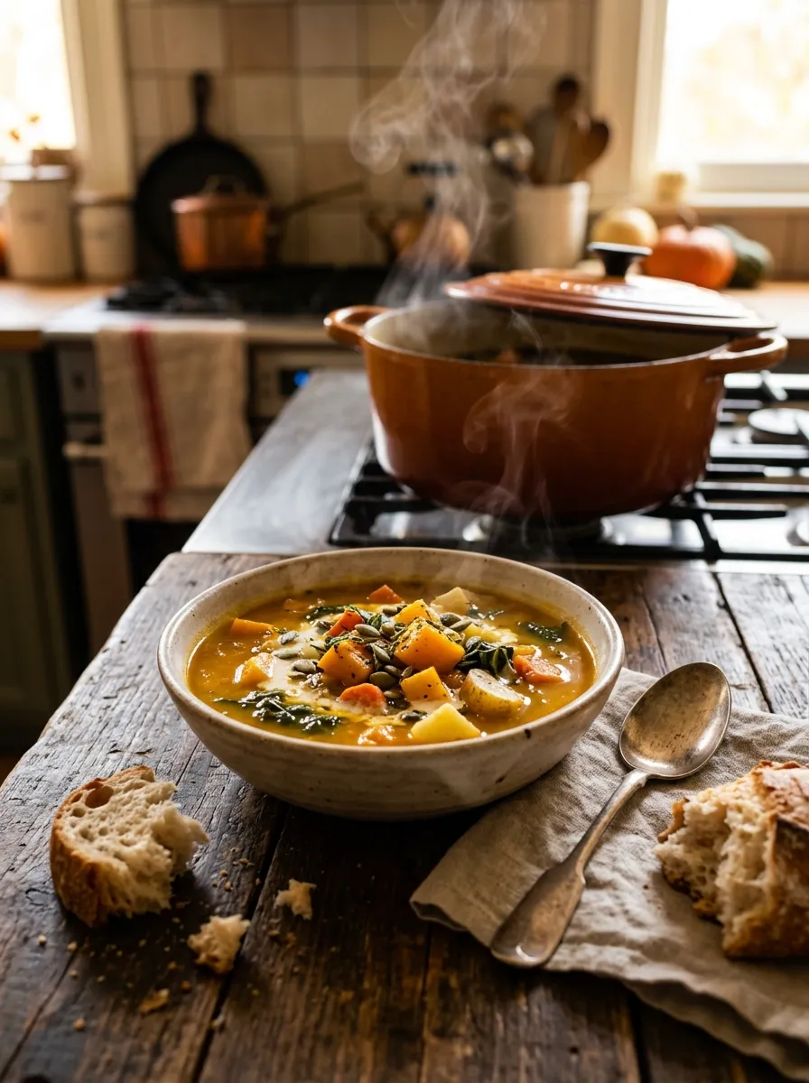 The Fall Soup You Make on the First Cold Night and Keep Making Until the Last Warm One