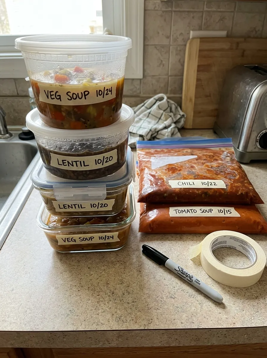 The Make-Ahead System: Which Fall Soup Recipes Freeze Perfectly and Which Never Recover