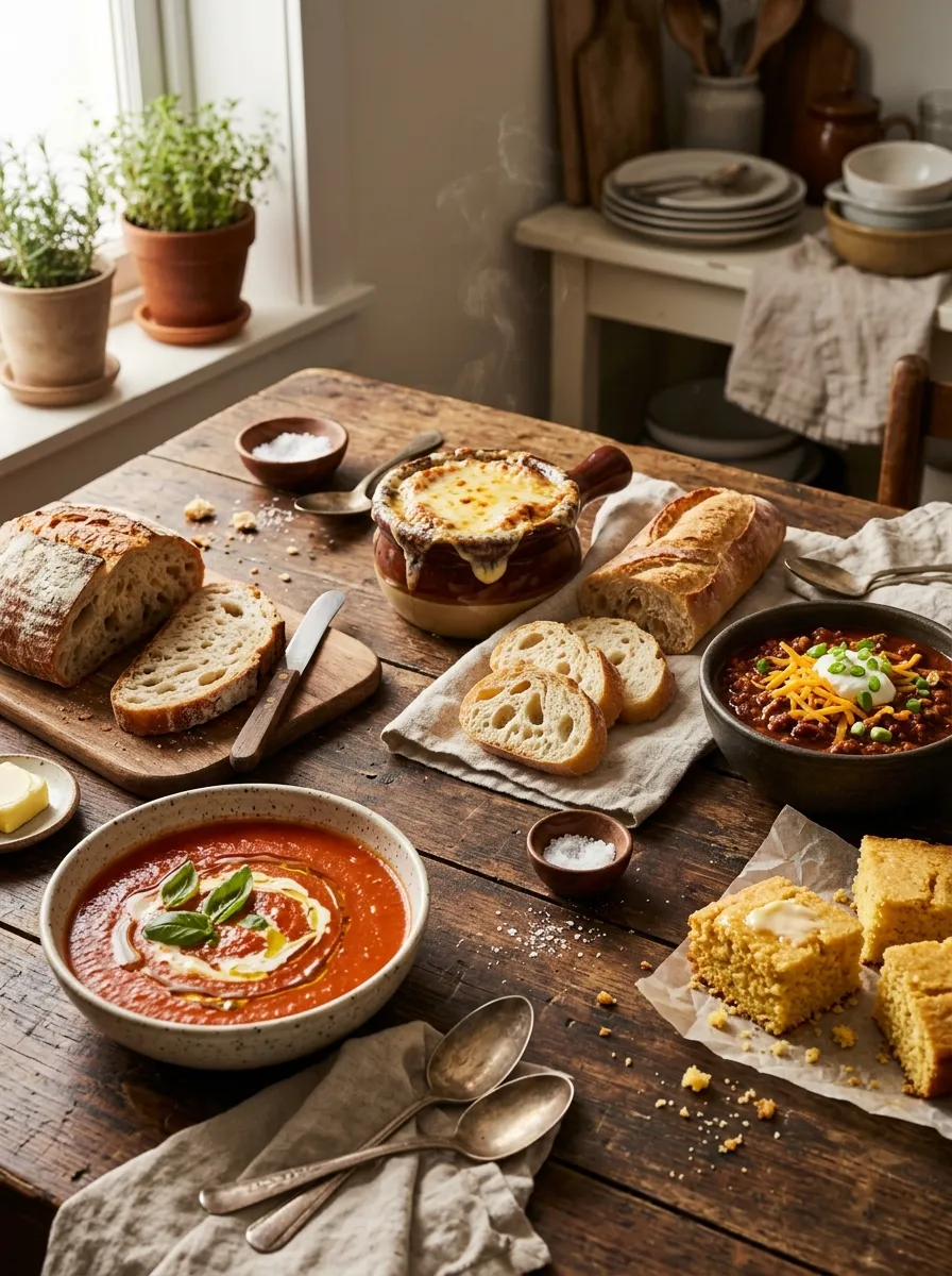 The Right Bread for Every Soup, and Why It Matters More Than You'd Think