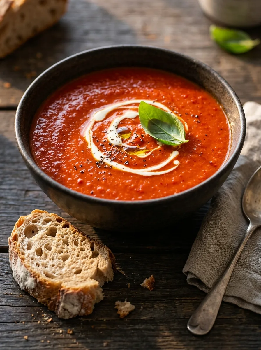 The Roasted Red Pepper Soup That Looks Like a Photo and Tastes Even Better