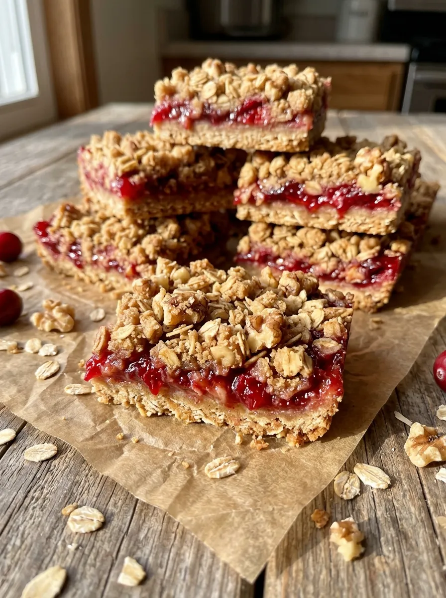 The Tart-Sweet Cranberry Walnut Bar for Anyone Tired of Overly Sweet Holiday Treats