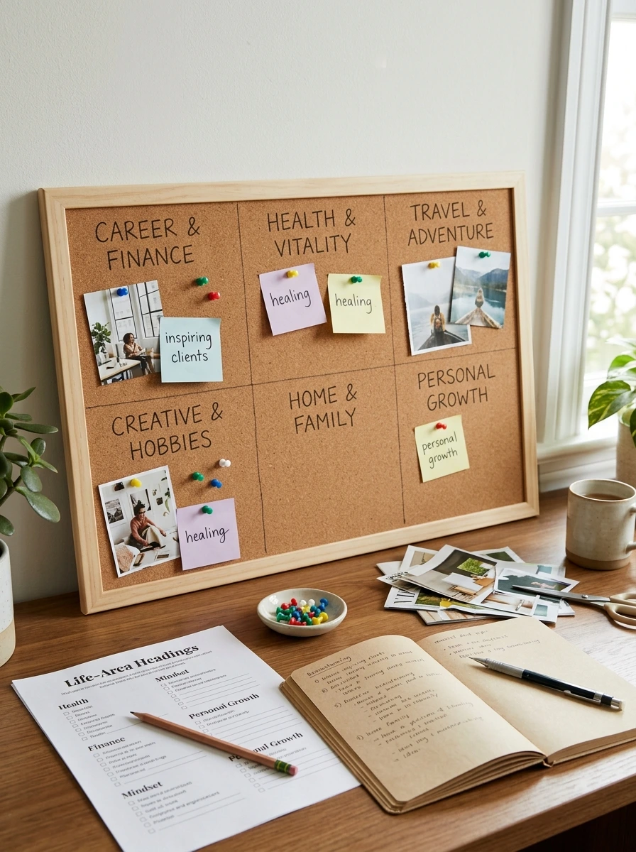 The Vision Board That Works Is Not the One That Looks Best, It Is the One That Makes You a Little Uncomfortable to Look At