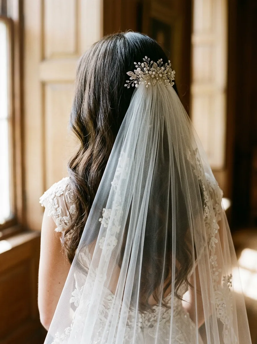 Veil Alone, Hair Down