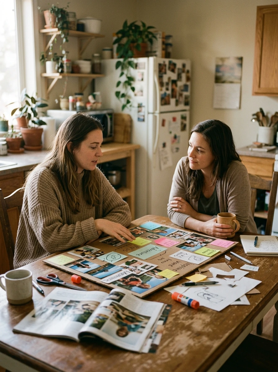 Vision Board Accountability: Who Sees It and How That Conversation Goes