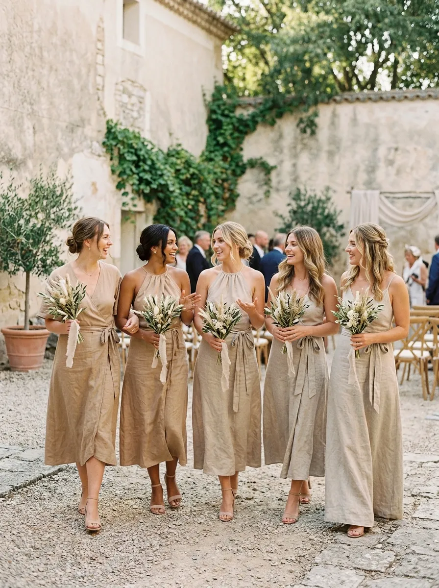 Warm Beige for Minimalist Weddings