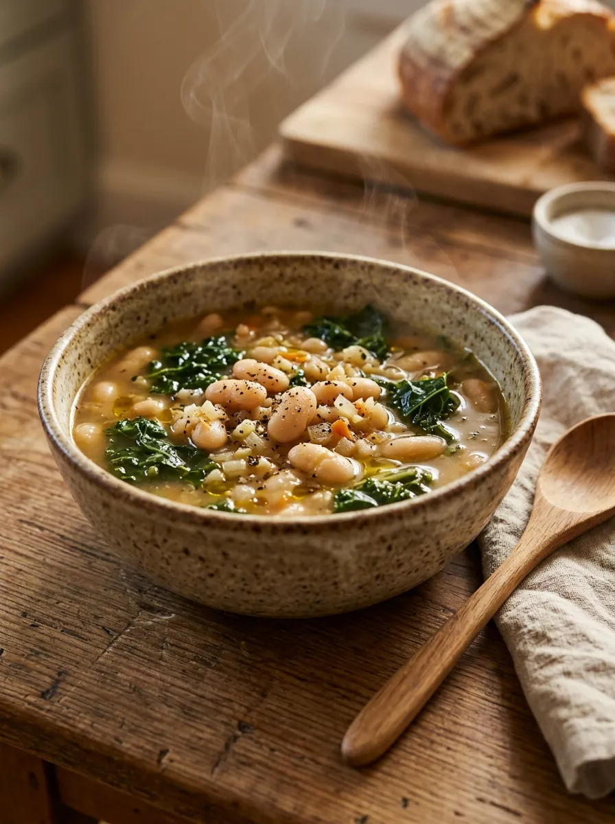 White Bean and Kale: The Weeknight Soup Recipe That Doesn't Ask for Much