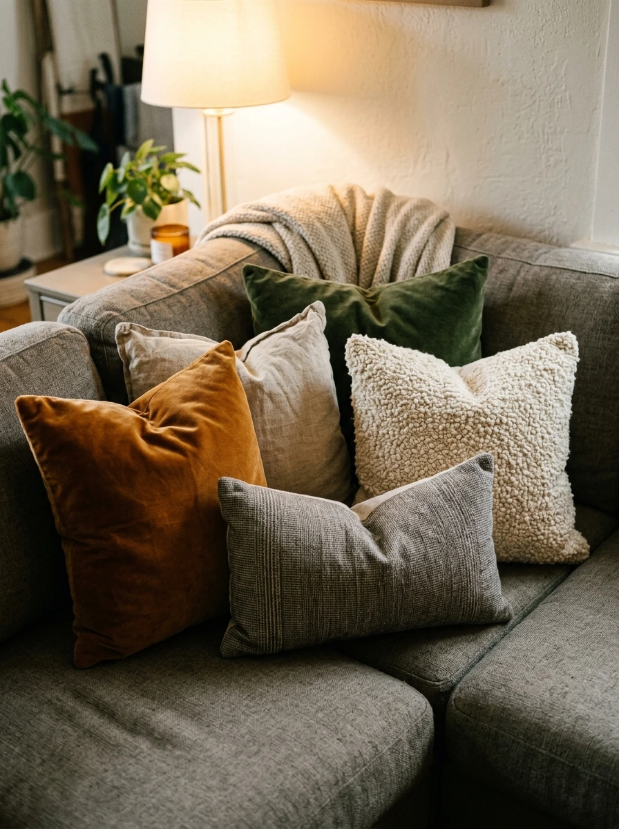 Why Odd Numbers of Cushions Feel Inviting in a Warm Living Room and Pairs Feel Like a Showroom