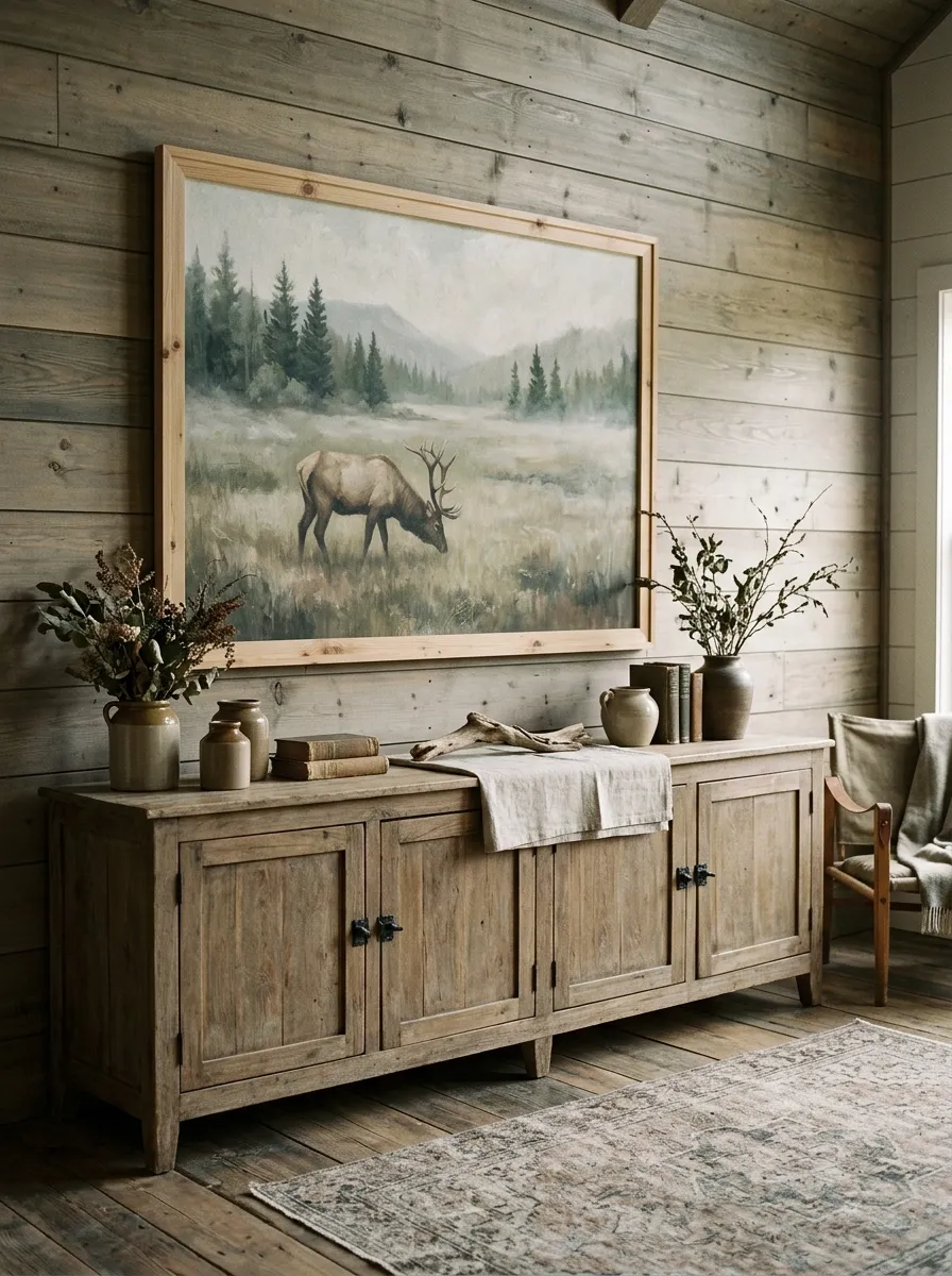 Wildlife Art in Cabin Decor: Where the Narrative Ends and the Theme Begins