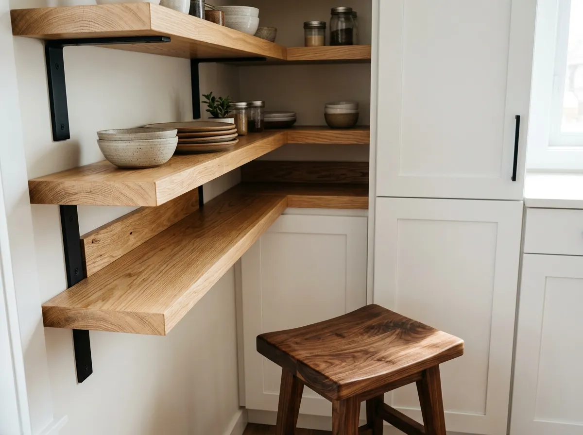 Wood Accents in the Palette